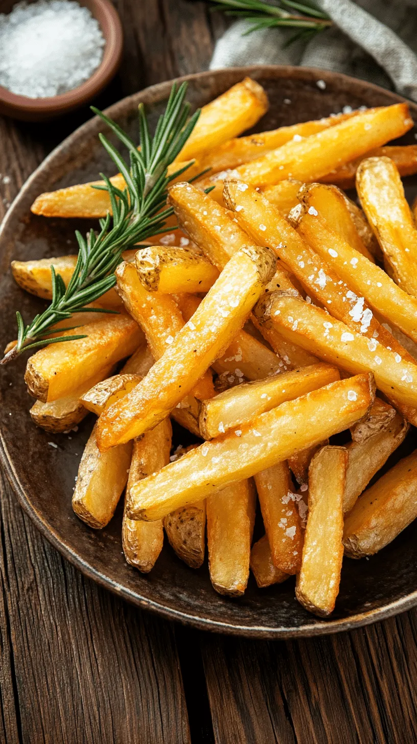 Knusprige Süßkartoffel-Pommes aus der Heißluftfritteuse - Heissluft Rezepte