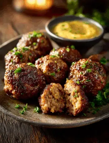 Saftige Frikadellen aus der Heißluftfritteuse