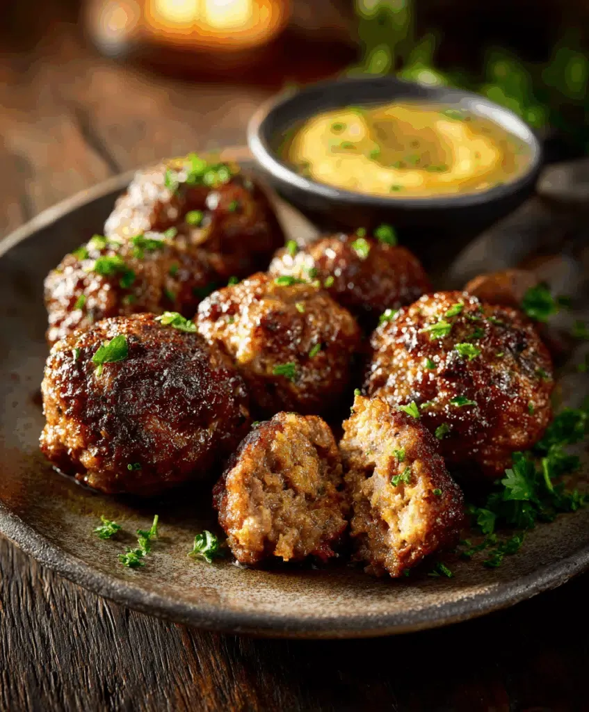 Saftige Frikadellen aus der Heißluftfritteuse