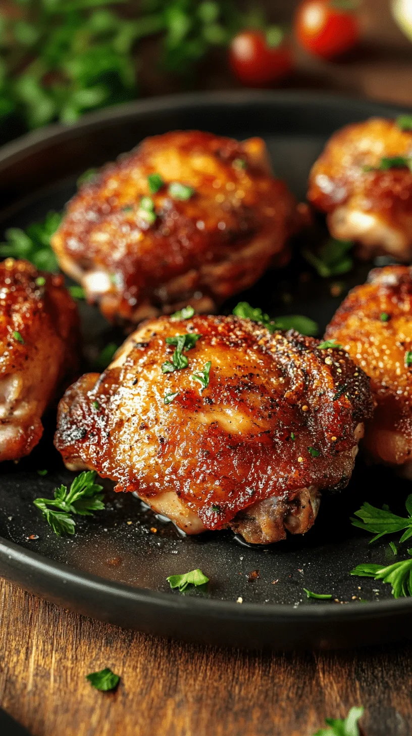 Saftige Hähnchen-Schenkel aus der Heißluftfritteuse