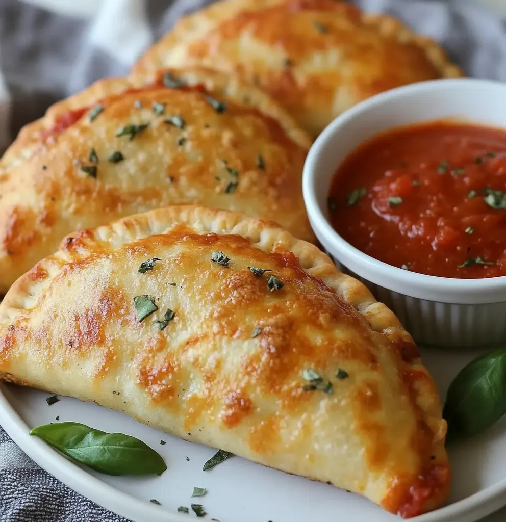 Mini-Calzones aus der Heißluftfritteuse