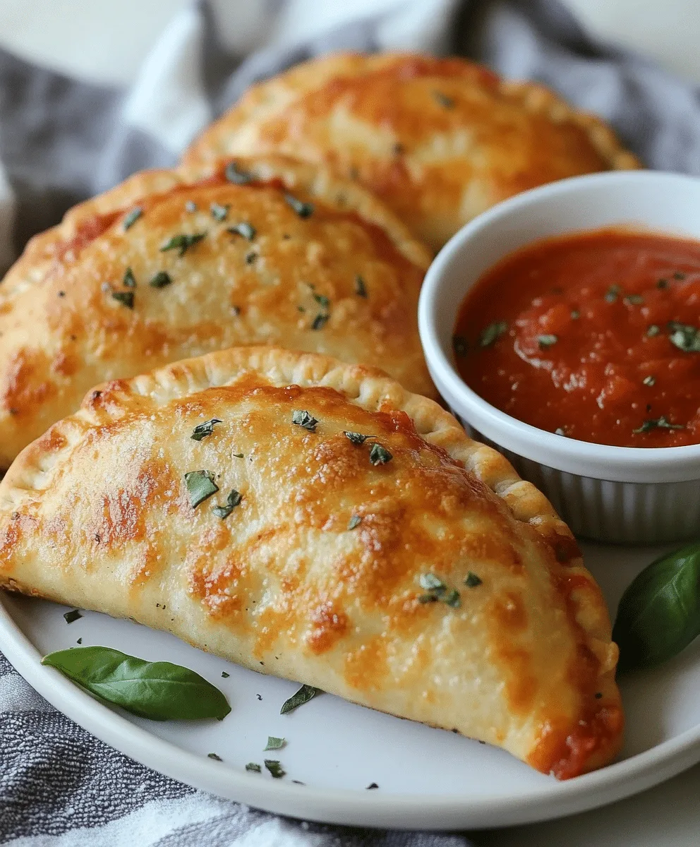 Mini-Calzones aus der Heißluftfritteuse