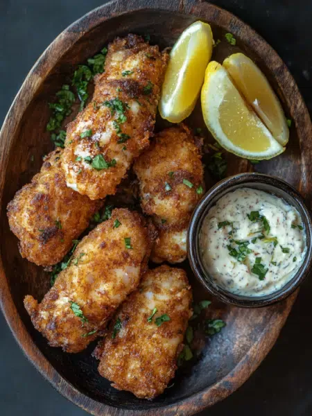 Backfisch aus der Heißluftfritteuse