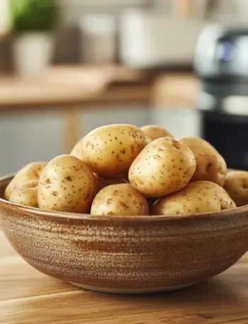 Wie lange brauchen rohe Kartoffeln in der Heißluftfritteuse