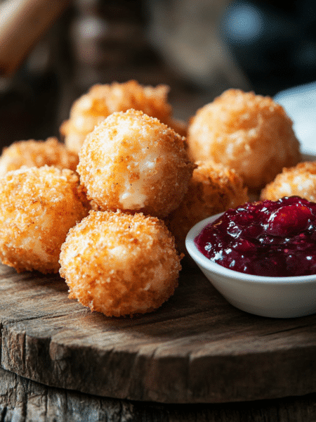 Camembert-Bällchen aus der Heißluftfritteuse