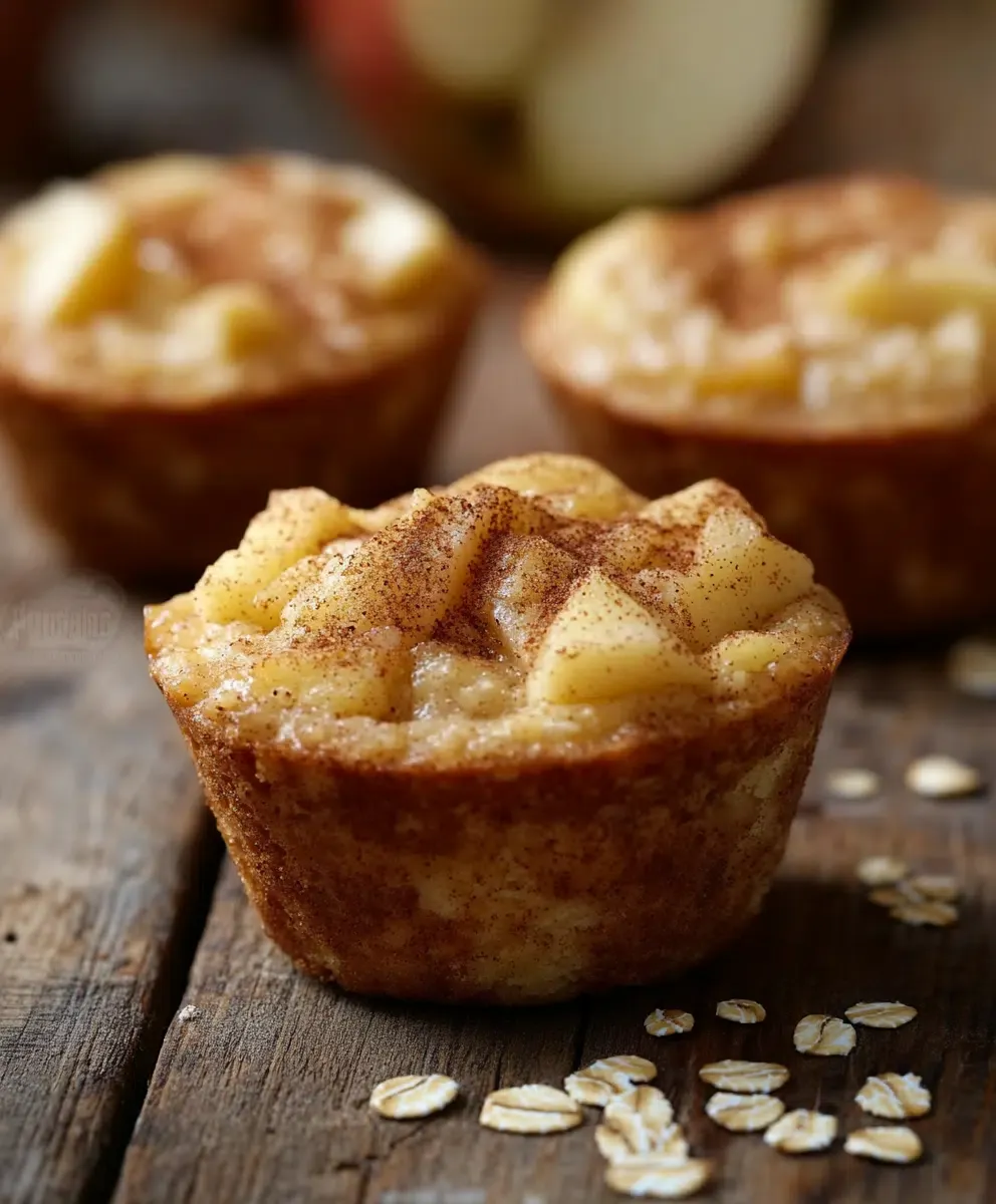 Haferflocken-Apfel-Muffins aus der Heißluftfritteuse