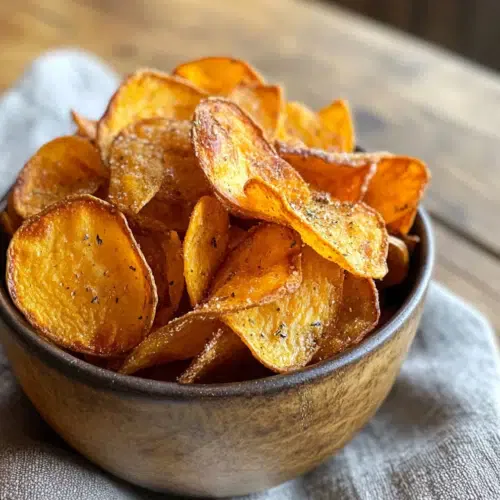 Kartoffelchips aus der Heißluftfritteuse