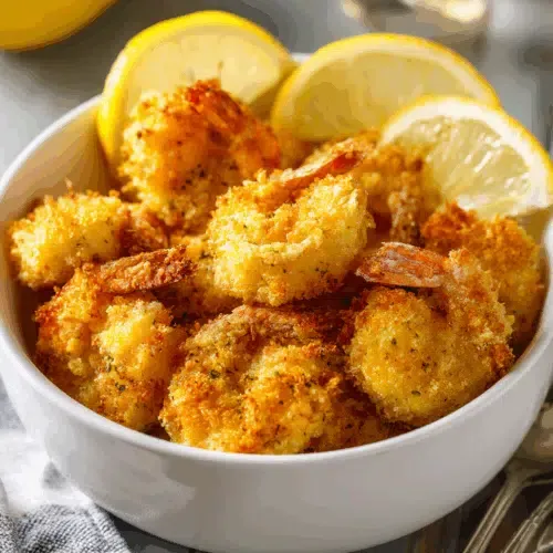 Knusprige Garnelen aus der Heißluftfritteuse