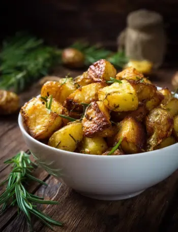 Rosmarinkartoffeln aus der Heißluftfritteuse