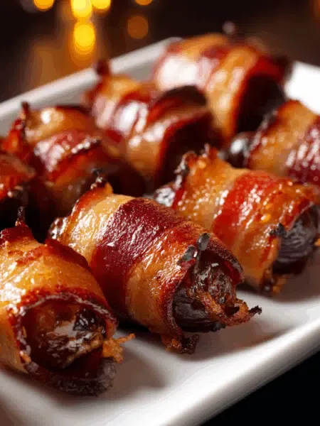 Speck-Datteln aus der Heißluftfritteuse