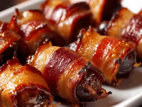 Speck-Datteln aus der Heißluftfritteuse