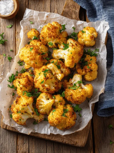 Blumenkohl aus dem Airfryer