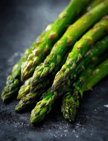 Grüner Spargel aus dem Airfryer