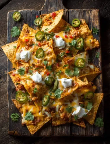 Nachos aus der Heißluftfritteuse