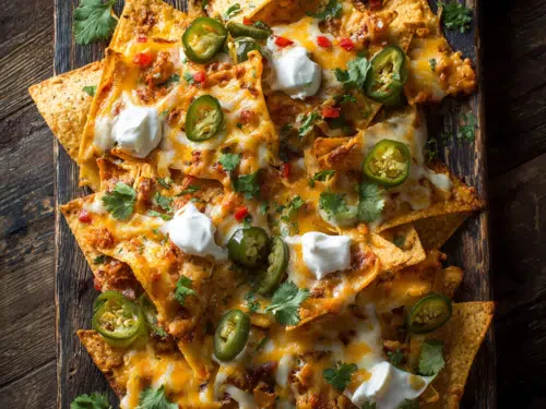 Nachos aus der Heißluftfritteuse