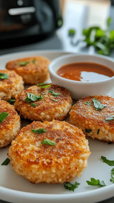 Knusprige Gemüsebratlinge aus der Heißluftfritteuse - Heissluft Rezepte