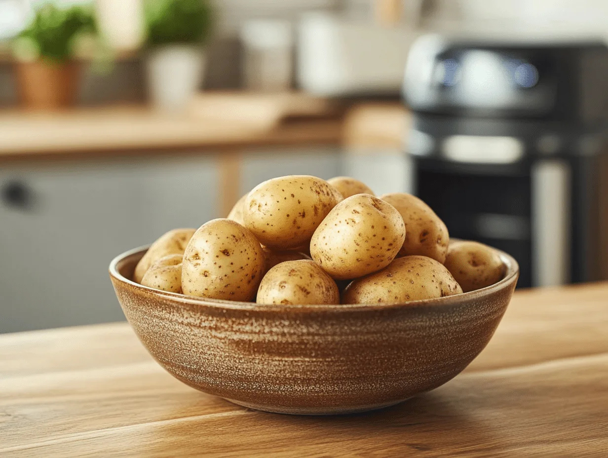 Wie lange brauchen rohe Kartoffeln in der Heißluftfritteuse? Heissluft Rezepte