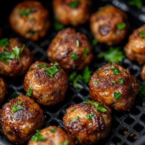Saftige Frikadellen aus der Heißluftfritteuse - Heissluft Rezepte