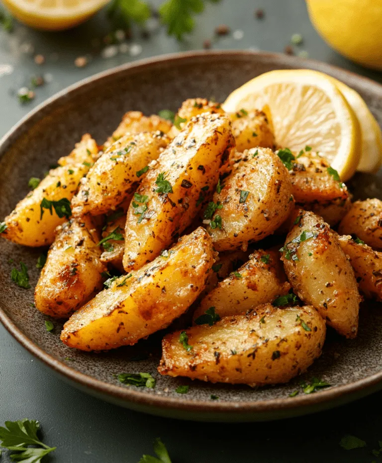 Griechische Kartoffeln aus der Heißluftfritteuse - Heissluft Rezepte