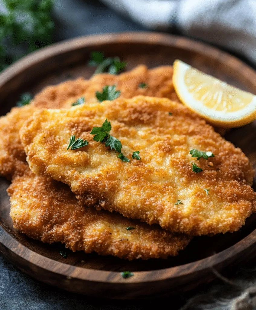 Paniertes Schnitzel Wiener Art aus der Heißluftfritteuse - Heissluft ...