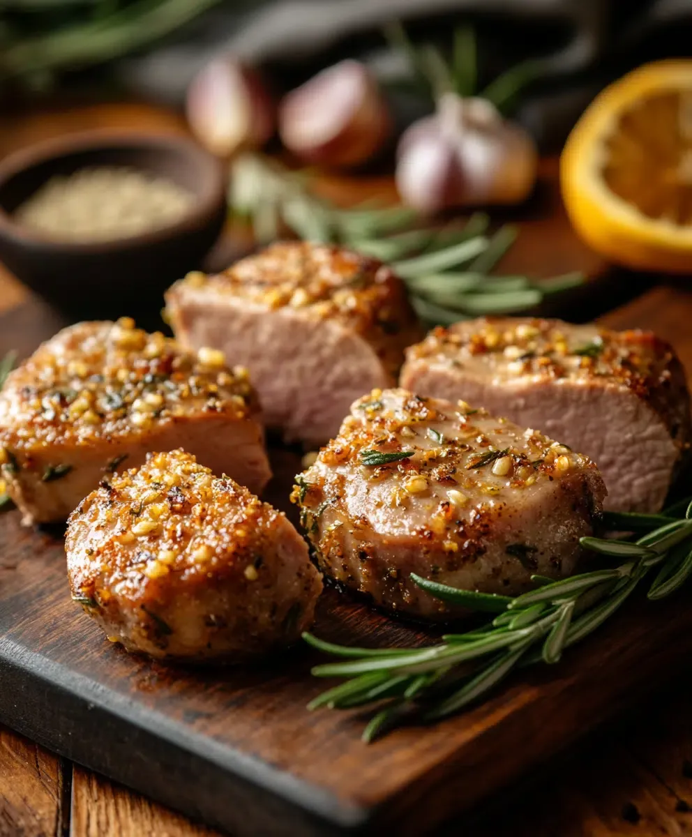 Schweinemedaillons aus der Heißluftfritteuse - Heissluft Rezepte Schweinemedaillons aus der Heißluftfritteuse - Heissluft Rezepte